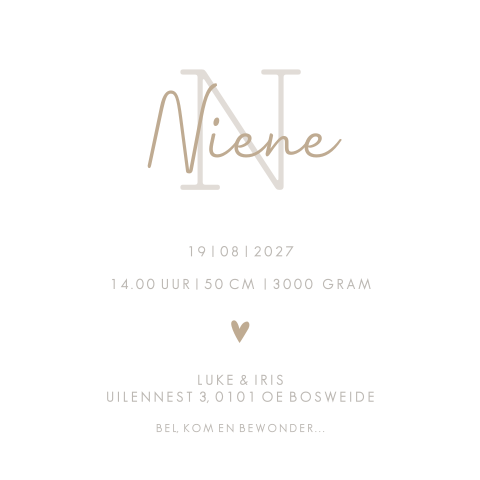 Kaart binnenkant